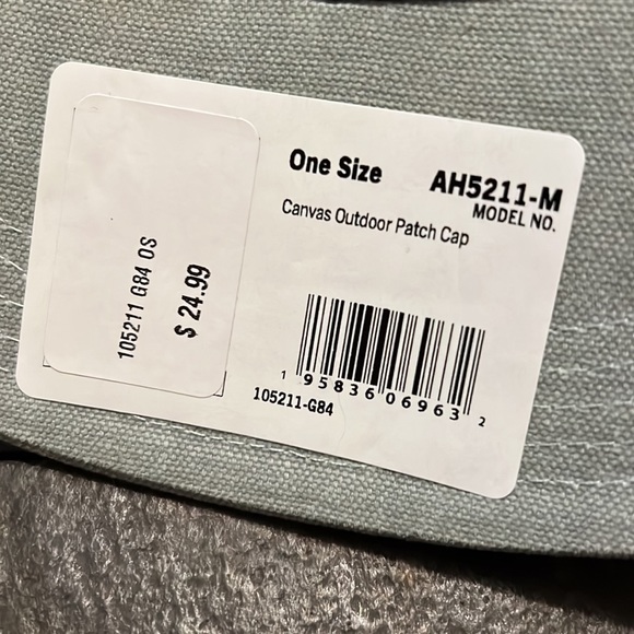 NWT Carhartt Outdoor Men’s Patch Cap 🧢 Canvas Hat - Picture 5 of 7